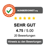 ausgezeichnet.org Siegel